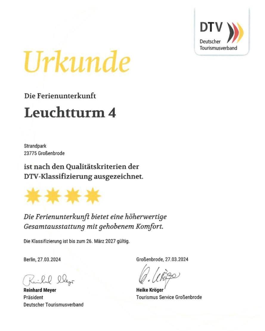 Apartamento Leuchtturm 4 Großenbrode Exterior foto